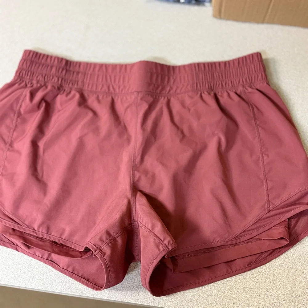 Mondetta Women's Dusty Rose performance + luxury Athletic Shorts‎